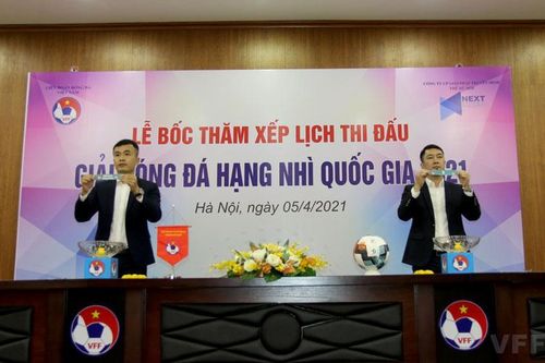 Hạng Nhì Quốc gia 2021: 14 đội tham dự với 2 bảng đấu hấp dẫn