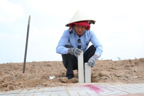 Chính thức cắm mốc đất tại Khu tái định cư sân bay Long Thành