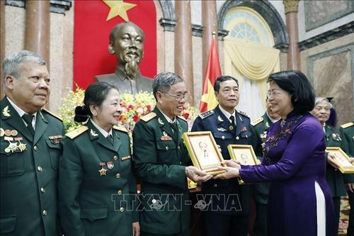 Gặp mặt Đoàn đại biểu Hội truyền thống Trường Sơn - Đường Hồ Chí Minh tỉnh Nam Định