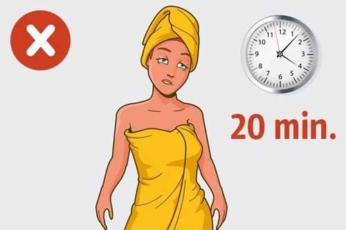 Sai lầm tai hại chúng ta thường mắc phải khi tắm