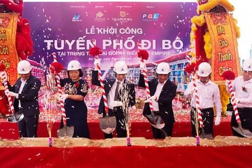 Khởi công tuyến phố đi bộ tại The Empire Đà Nẵng