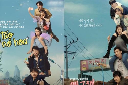 Sự thật chuyện poster phim 'Cây Táo Nở Hoa' đạo nhái phim Hàn 'What's Wrong Poong Sang'