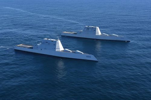 Khu trục hạm USS Michael Monsoor diễn tập điều khiển khí tài không người lái