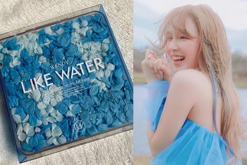 Album làm bằng hoa tươi thật
