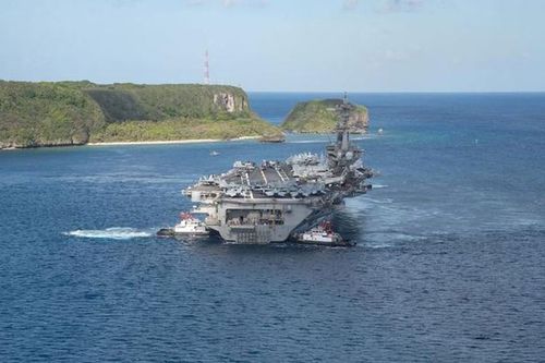 Tàu sân bay USS Theodore Roosevelt trở lại Biển Đông