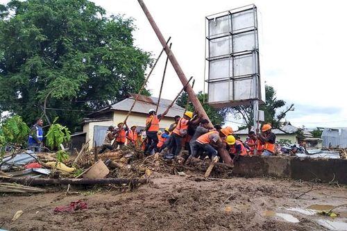 Điện chia buồn về lũ lụt và lở đất ở Indonesia và Timor Leste