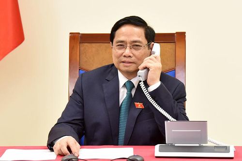 Thủ tướng Lào và Campuchia chúc mừng Thủ tướng Phạm Minh Chính