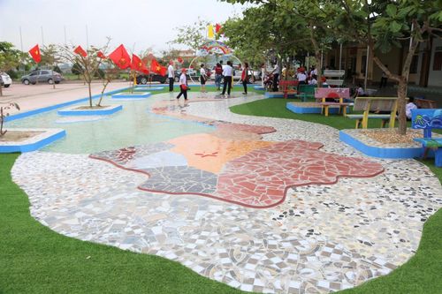 Thư viện trường học xanh mang hình chữ S đầu tiên tại Hà Tĩnh