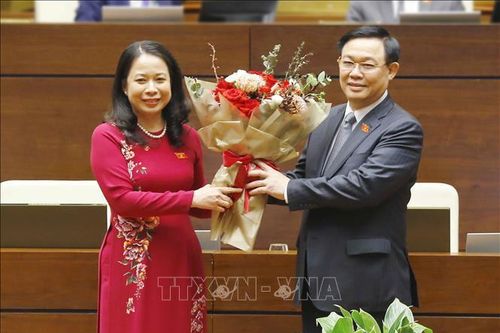 Bà Võ Thị Ánh Xuân được Quốc hội bầu giữ chức Phó Chủ tịch nước