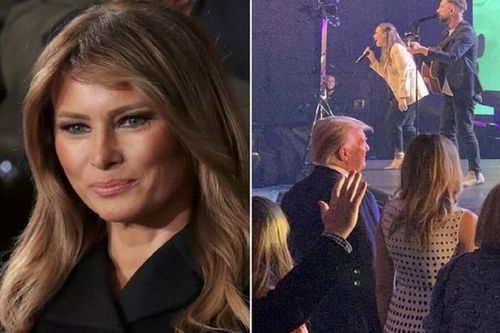Vợ chồng cựu Tổng thống Trump xuất hiện cùng nhau dự lễ Phục sinh sau 'tin đồn ly hôn'
