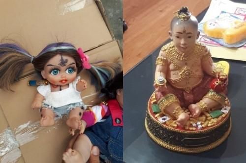 Người dân lo ngại khi phát hiện đường dây buôn bán búp bê nghi là Kumathong ở Cần Thơ