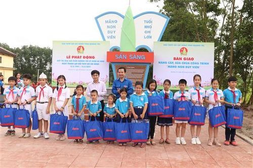Phát động đợt thi đua cao điểm kỷ niệm 80 năm Ngày thành lập Đội TNTP Hồ Chí Minh