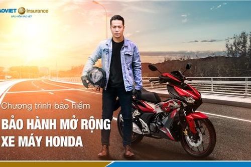 Bảo hiểm Bảo Việt: Tăng lợi ích cho khách hàng với gói bảo hành mở rộng xe máy Honda