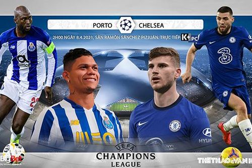 Kèo nhà cái Porto vs Chelsea. Lượt đi Tứ kết Cúp C1 Champions League