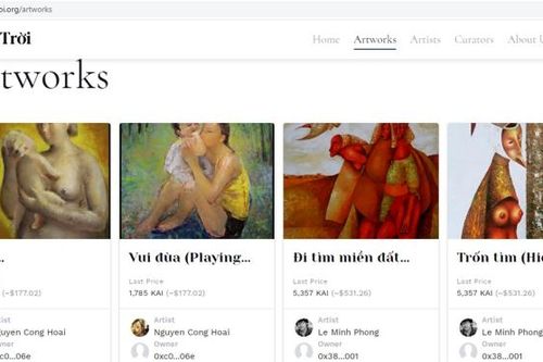 Mua bán NFT nghệ thuật - nhìn từ 'Cổng trời'