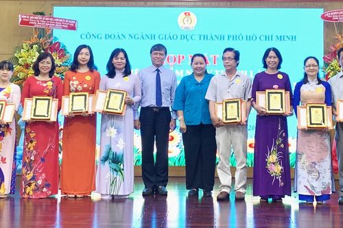 Công đoàn ngành giáo dục TPHCM kỷ niệm 44 năm thành lập