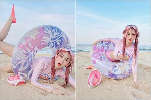 Chẳng cần quá hở hang, 'hot girl TikTok' Lê Bống vẫn gây sốt