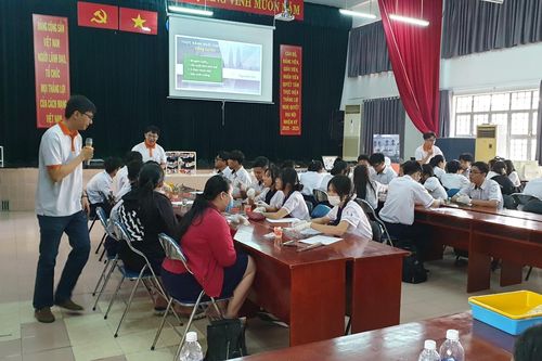 Học trải nghiệm với chuyên đề 'Ươm mầm tinh thể - Kết nối yêu thương'
