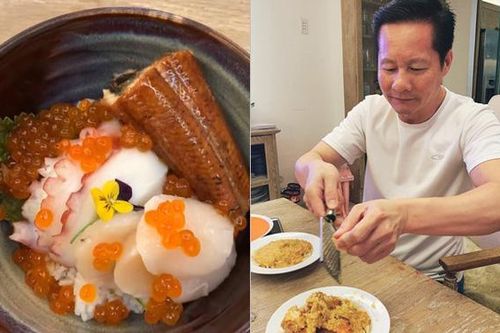 Phan Như Thảo khoe bát cơm 'đẹp tuyệt phẩm' của chồng, bới mãi mới thấy cơm