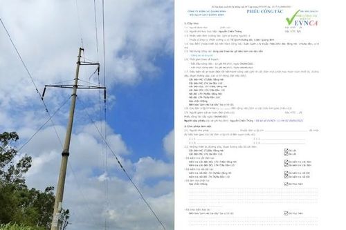 Ngành điện Quảng Bình: Hiệu quả từ phần mềm cấp phiếu công tác điện tử
