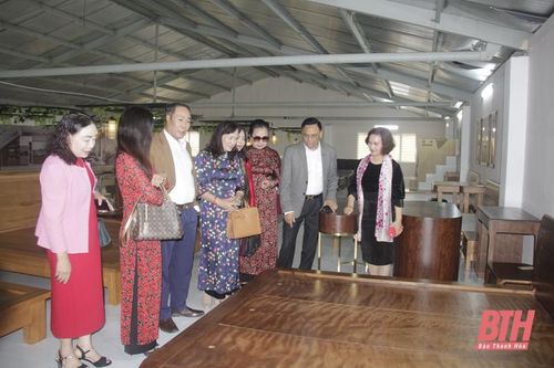 Hiệp hội Doanh nhân nữ Thanh Hóa đồng hành cùng doanh nghiệp hội viên phát triển kinh tế