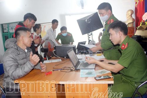 Dồn lực để hoàn thành cấp căn cước công dân