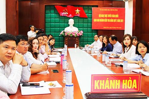 Hội nghị giao ban trực tuyến ngành Kiểm tra Đảng