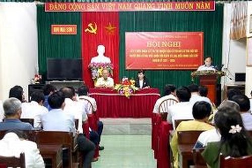 Hoàn thành lấy ý kiến nhận xét và tín nhiệm của cử tri nơi cư trú