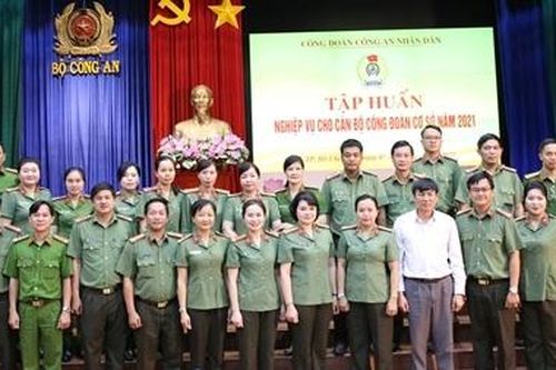 Công đoàn CAND khai mạc lớp tập huấn nghiệp vụ thứ 2 tại Khu vực phía Nam