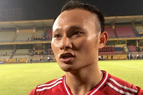 Trọng Hoàng chia sẻ sau bàn thắng đánh bại CLB Hà Nội