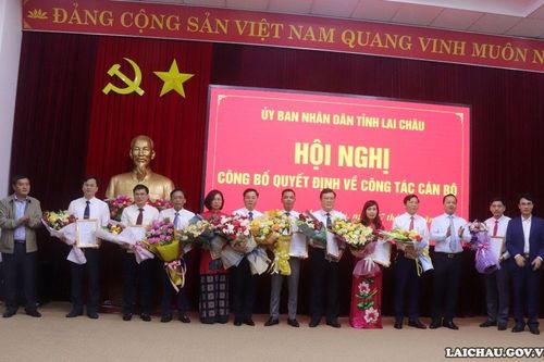 Lai Châu điều động, bổ nhiệm nhiều lãnh đạo chủ chốt sở, ngành