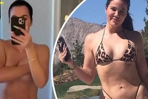 Khloe Kardashian đăng video bán nude khẳng định không chỉnh sửa ảnh