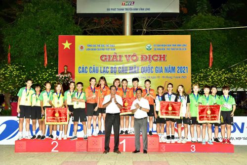 Vĩnh Long: Bế mạc Giải vô địch các câu lạc bộ Cầu mây quốc gia 2021