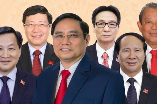 Bộ máy Chính phủ vừa được Quốc hội phê chuẩn