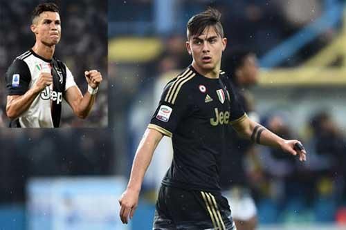 Dybala 'chết chìm' dưới 'cái bóng' của Ronaldo