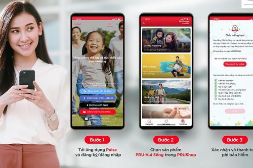 Prudential ra mắt giải pháp bảo hiểm trực tuyến 'Pru - Vui sống'