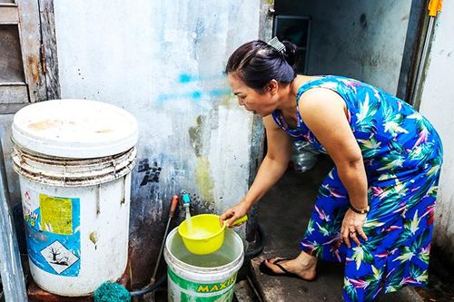 Cấp nước sạch cho các hộ dân khu vực chợ Phước Thái