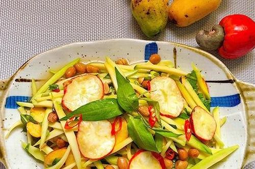 Dễ làm món gỏi xoài trái điều