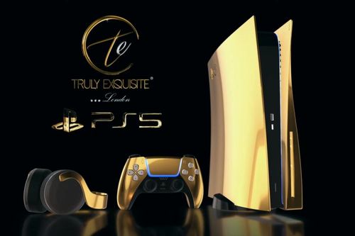 Trọn bộ PS5 bằng vàng
