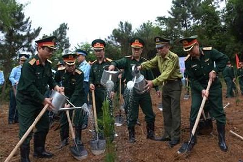 Phát động 'Tết trồng cây đời đời nhớ ơn Bác Hồ' tại Khu di tích K9