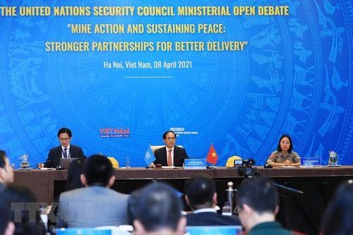 Quốc tế đánh giá cao phiên họp Việt Nam chủ trì về khắc phục bom mìn