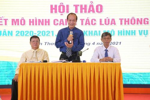 Canh tác lúa thông minh tại Đồng bằng sông Cửu Long vụ Đông Xuân 2020 -2021