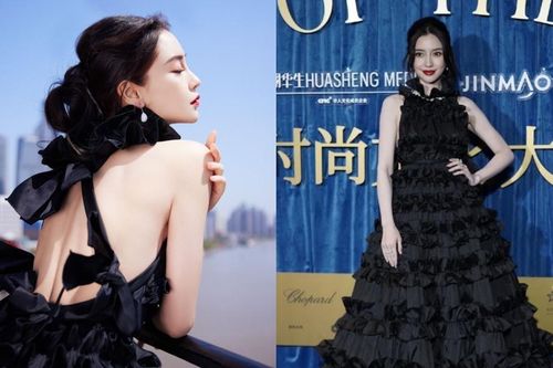 Angela Baby gây thất vọng vì diện đồ Haute Couture trên thảm đỏ khác xa ảnh chụp studio