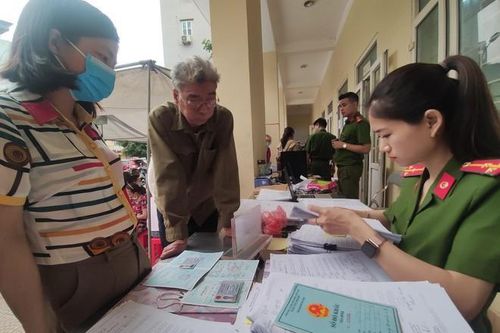Công an Hà Nội: Tập trung cấp Căn cước công dân ngay tại địa bàn cơ sở