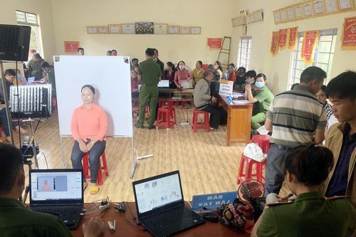 Cấp căn cước công dân tận bản