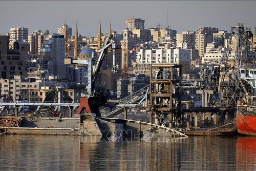 Liban: Công ty Đức công bố kế hoạch tái thiết cảng Beirut sau vụ nổ kinh hoàng