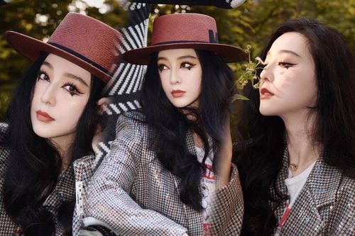 Phạm Băng Băng siêu hot với style makeup mắt mèo 'lệ rơi' tại show thời trang