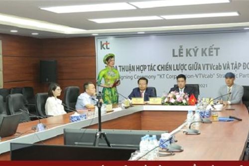 Tập đoàn Hàn Quốc hợp tác với VTVcab phát triển dịch vụ âm nhạc trực tuyến