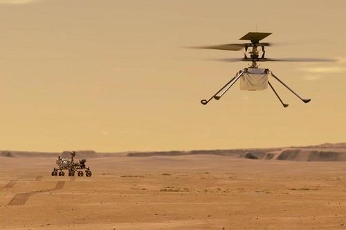 Trực thăng NASA sắp cất cánh lần đầu tiên trên Sao Hỏa