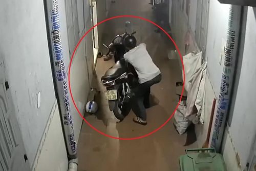 Kẻ gian đột nhập vào dãy nhà trọ trộm xe máy